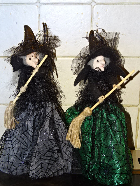 Cute Halloween Witch Decoration / Gift / home Decor / Witch Theme Gift