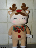 Cute Festive Plush Soft Toy in a Reindeer Onesie!