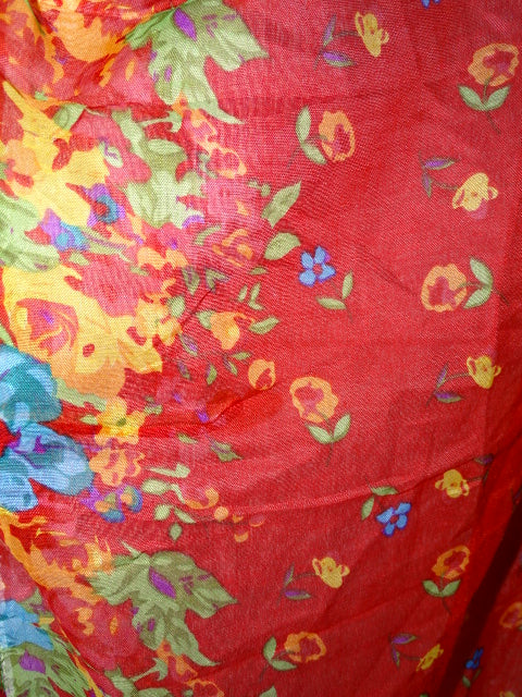Spring / Summer Weight Soft Woven Polyester Cotton Scarves / Shawl
