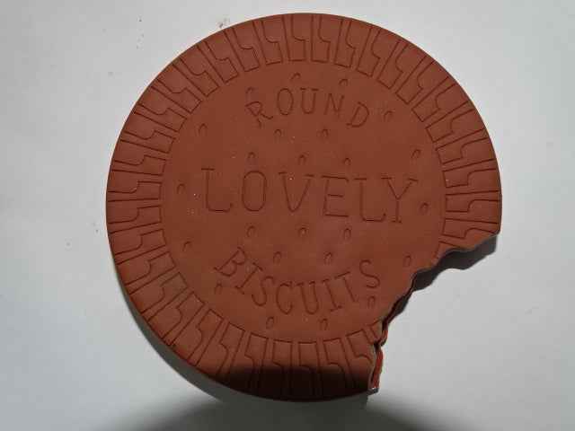 Cute 'Bitten Biscuit' Notepad