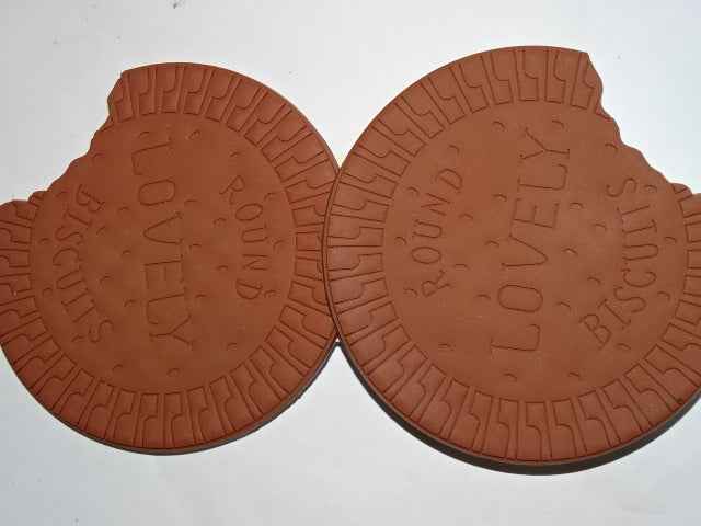 Cute 'Bitten Biscuit' Notepad