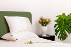 White Silk Pillowcase - Standard