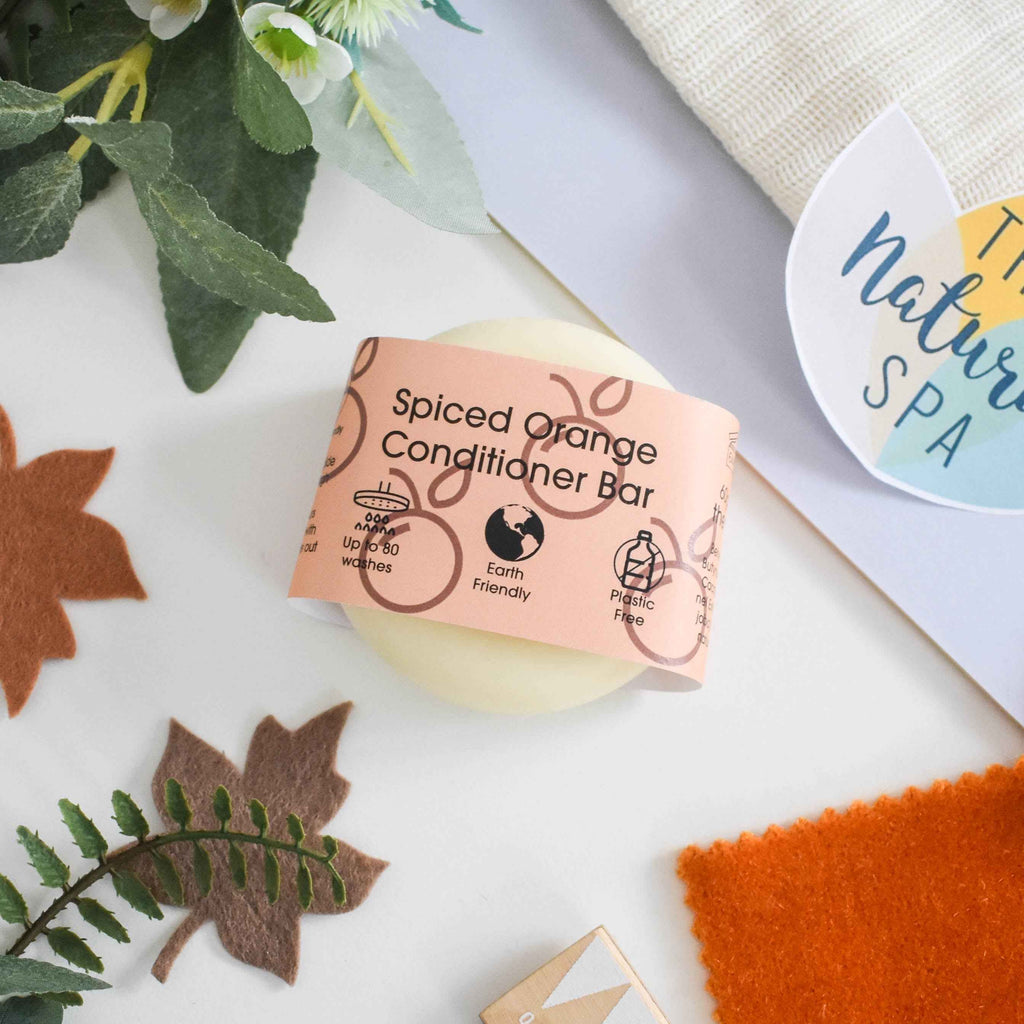 Spiced Orange Conditioner Bar | Plastic-Free Haircare | 60g
