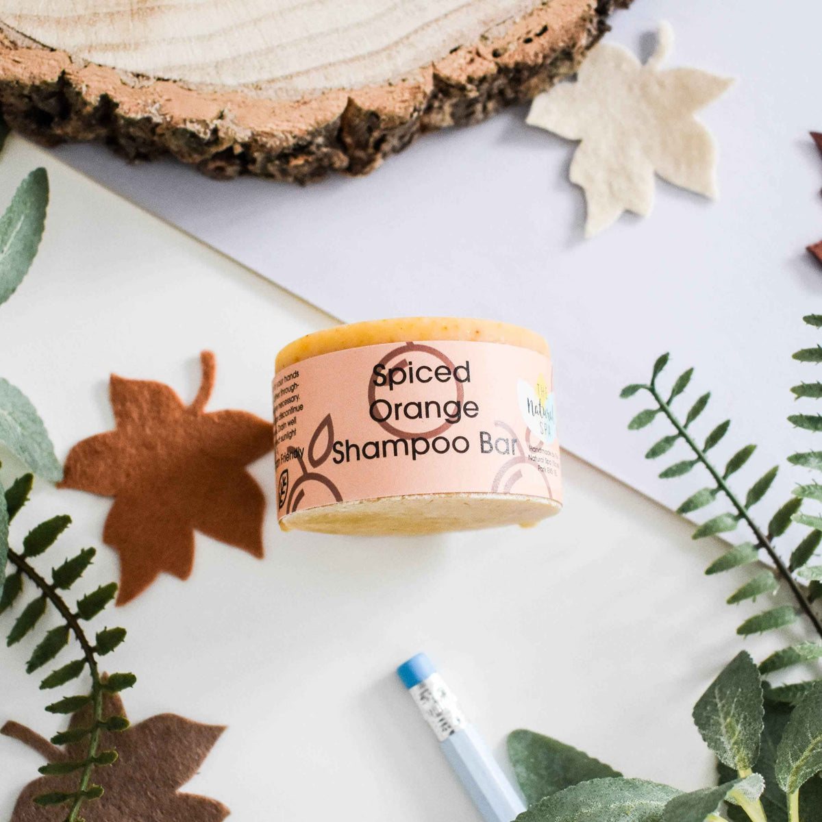 Spiced Orange Classic Shampoo Bar | Plastic-Free Haircare | 70g