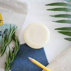 Rosemary & Lime Solid Conditioner Bar | Natural Hair Conditioner for All Hair Types | Vegan, Plastic-Free Hair Care