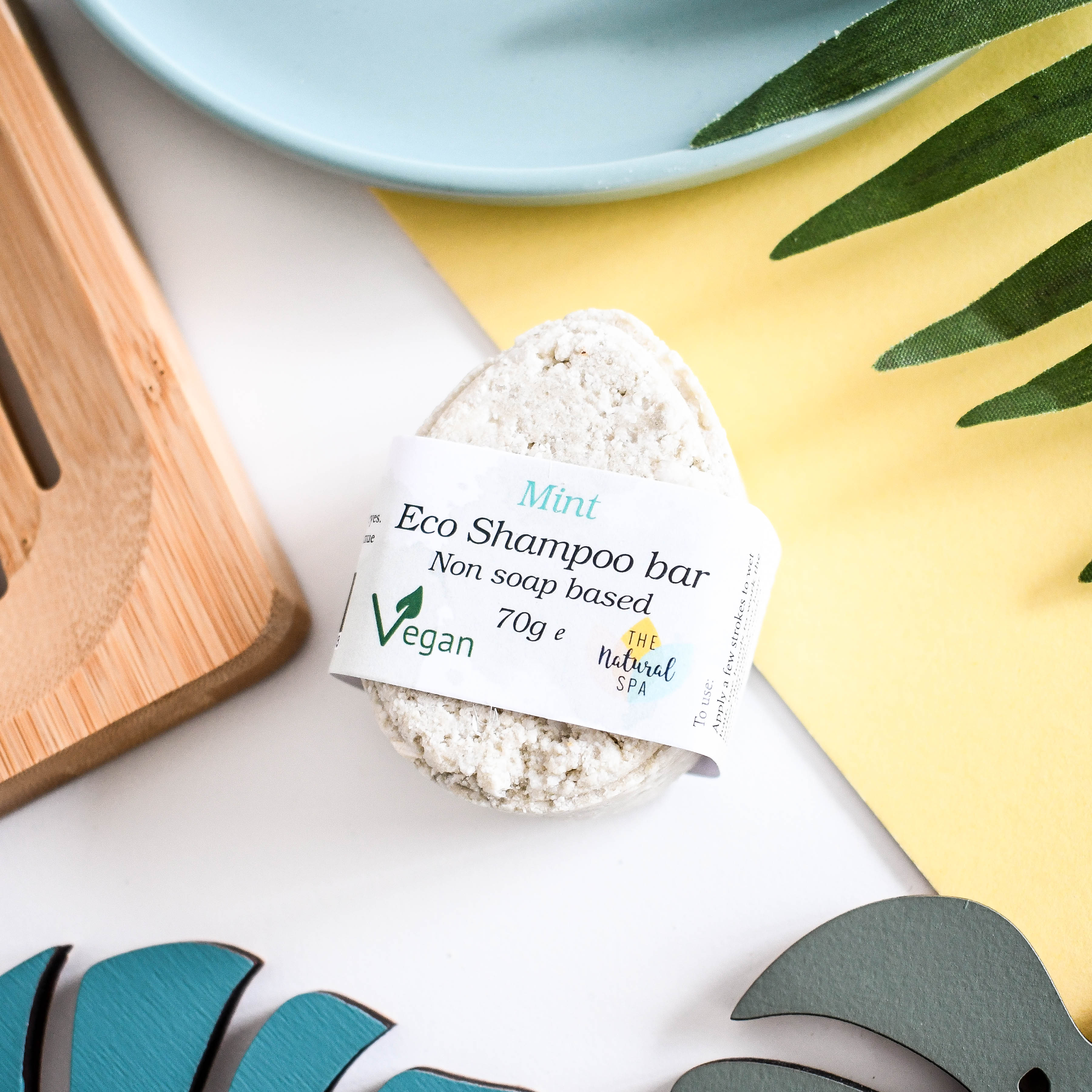 Mint Eco Shampoo Bar | Soap-Free Solid Shampoo | 70g or 20g