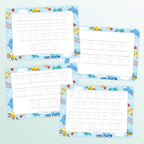Letters & Numbers Writing Mats