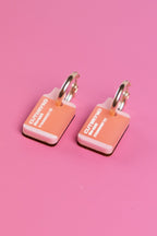 Vape Hoop Earrings