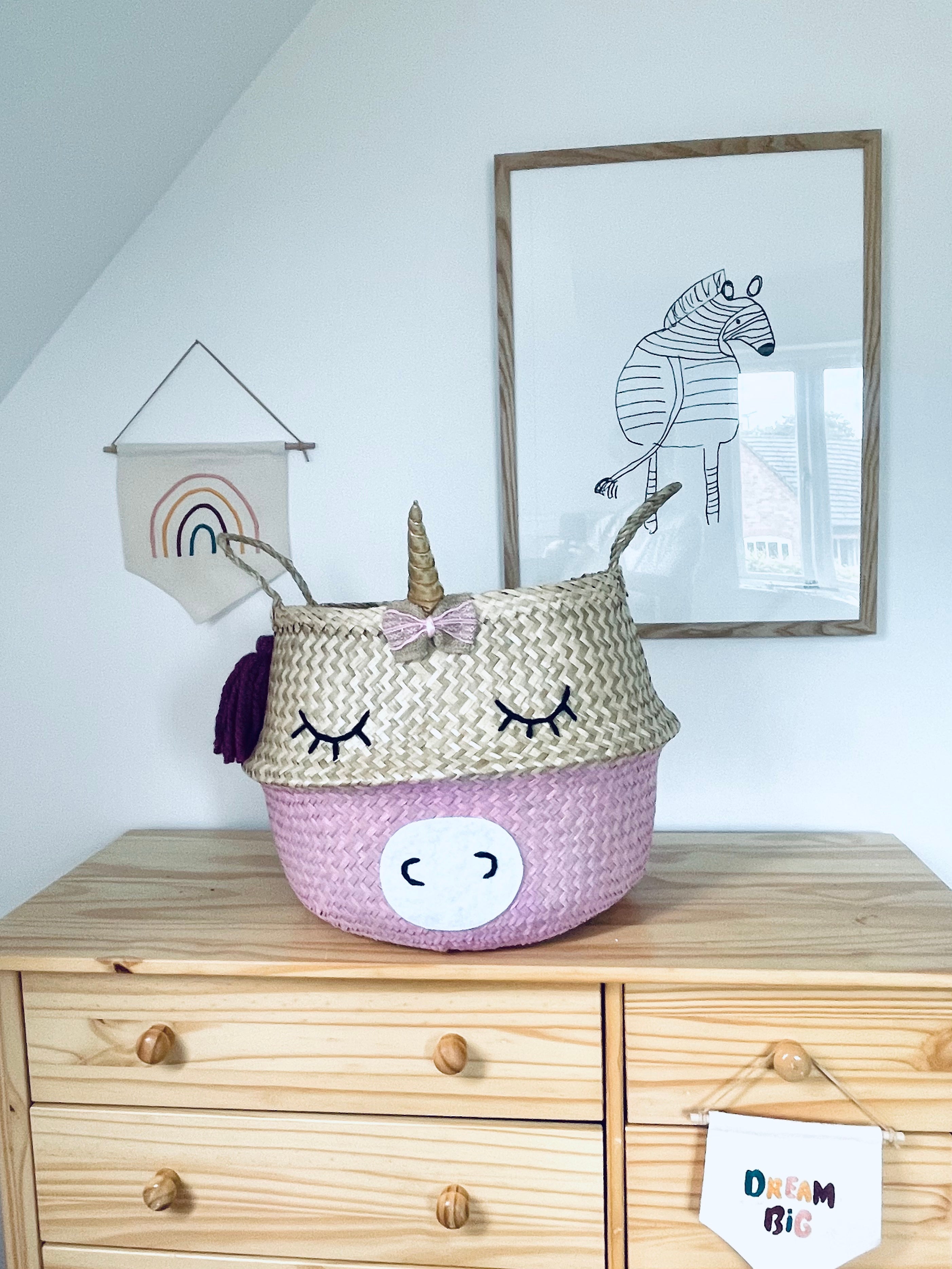 Unicorn Basket - Extra Large