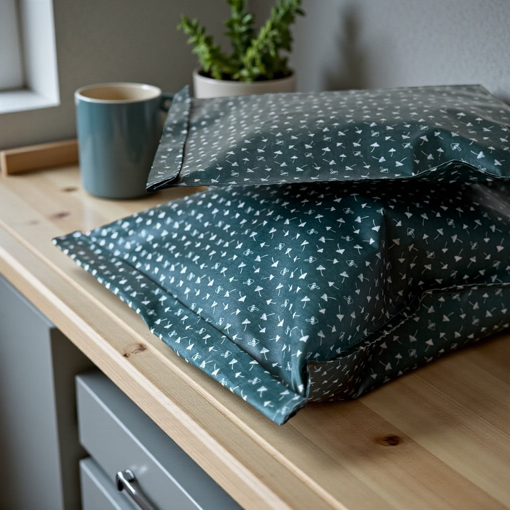 THE Beeswax Bag - Toadstool Forest Green
