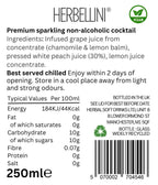 Alcohol-Free Peach Bellini Cocktail Infused With Botanicals
