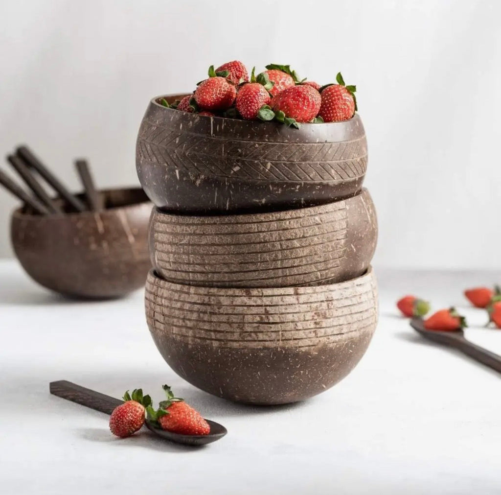 Coconut Bowl & Spoon