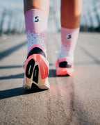 Performance Running Socks - Flash Pink