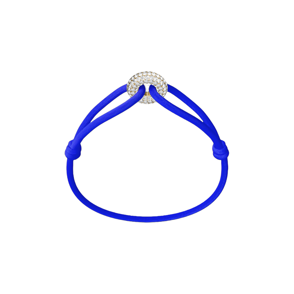 Golden Soho Pavé Cord Bracelet