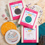 Winter Walk Christmas Embroidery Kit for Beginners