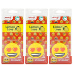 Emoji® Heart Eyes Vent Clip Car Air Freshener - Lemon Love Scent