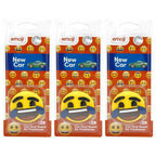 Emoji® Tears of Joy Vent Clip Car Air Freshener - New Car Scent