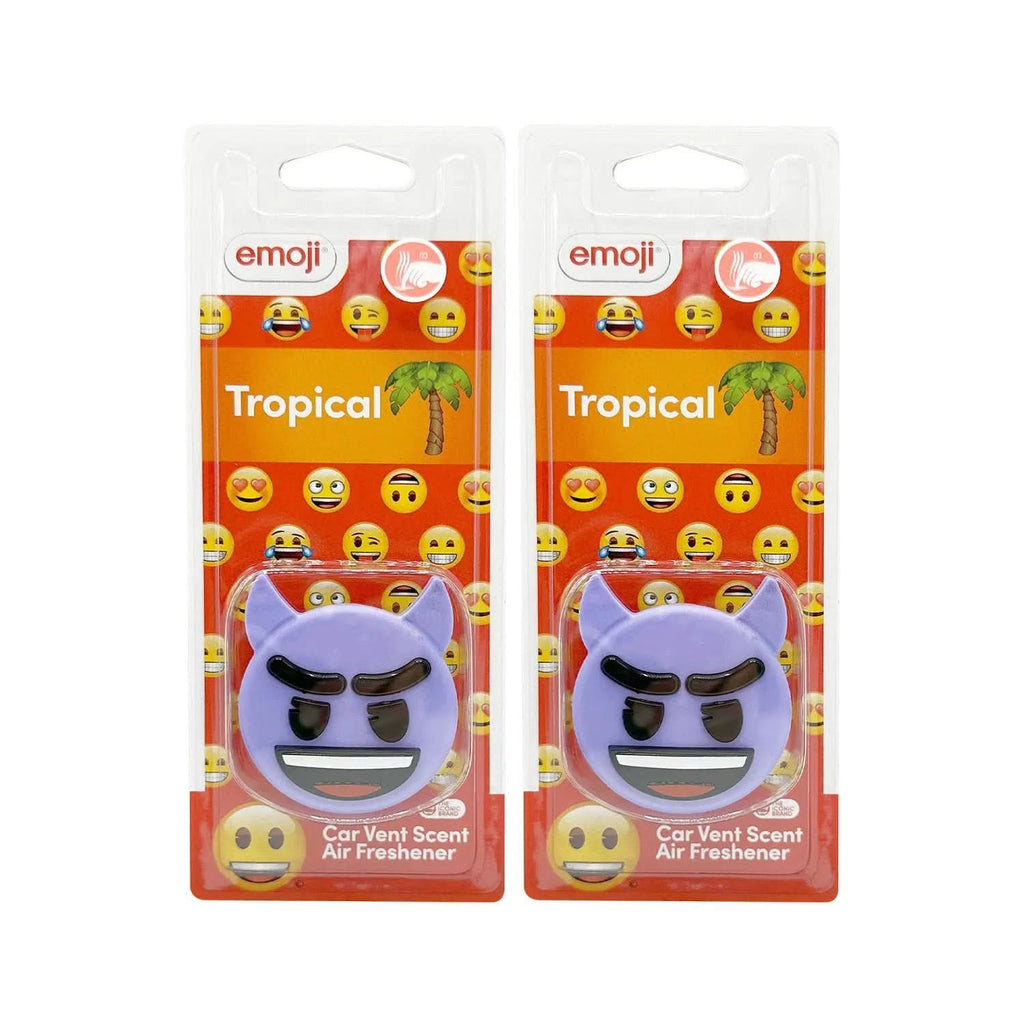 Emoji® Devil Vent Clip Car Air Freshener - Tropical Scent