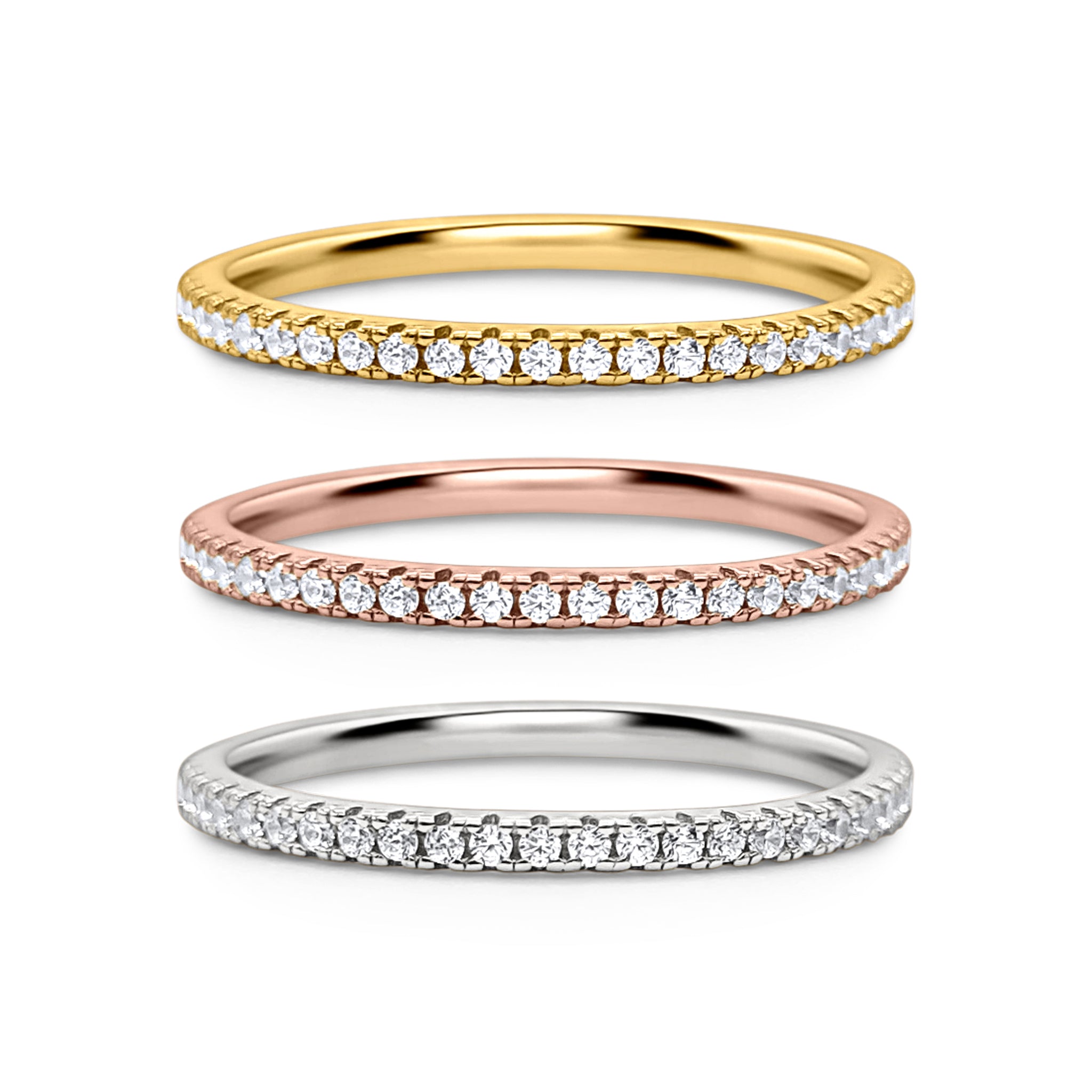 Essential Eternity Stacking Ring Set