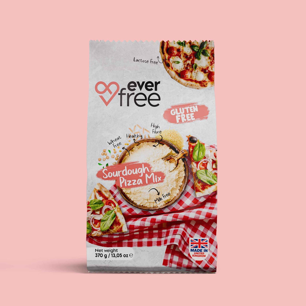 EverFree Gluten-Free Sourdough Pizza Mix - 370g | Pack of 3