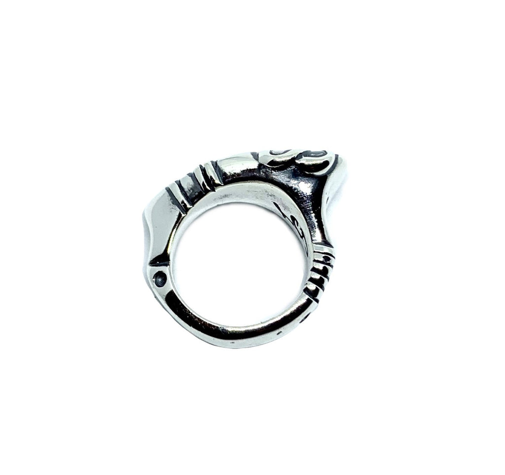 Eyebrow  Unisex Ring – Sterling Silver 925