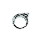 Eyebrow  Unisex Ring – Sterling Silver 925