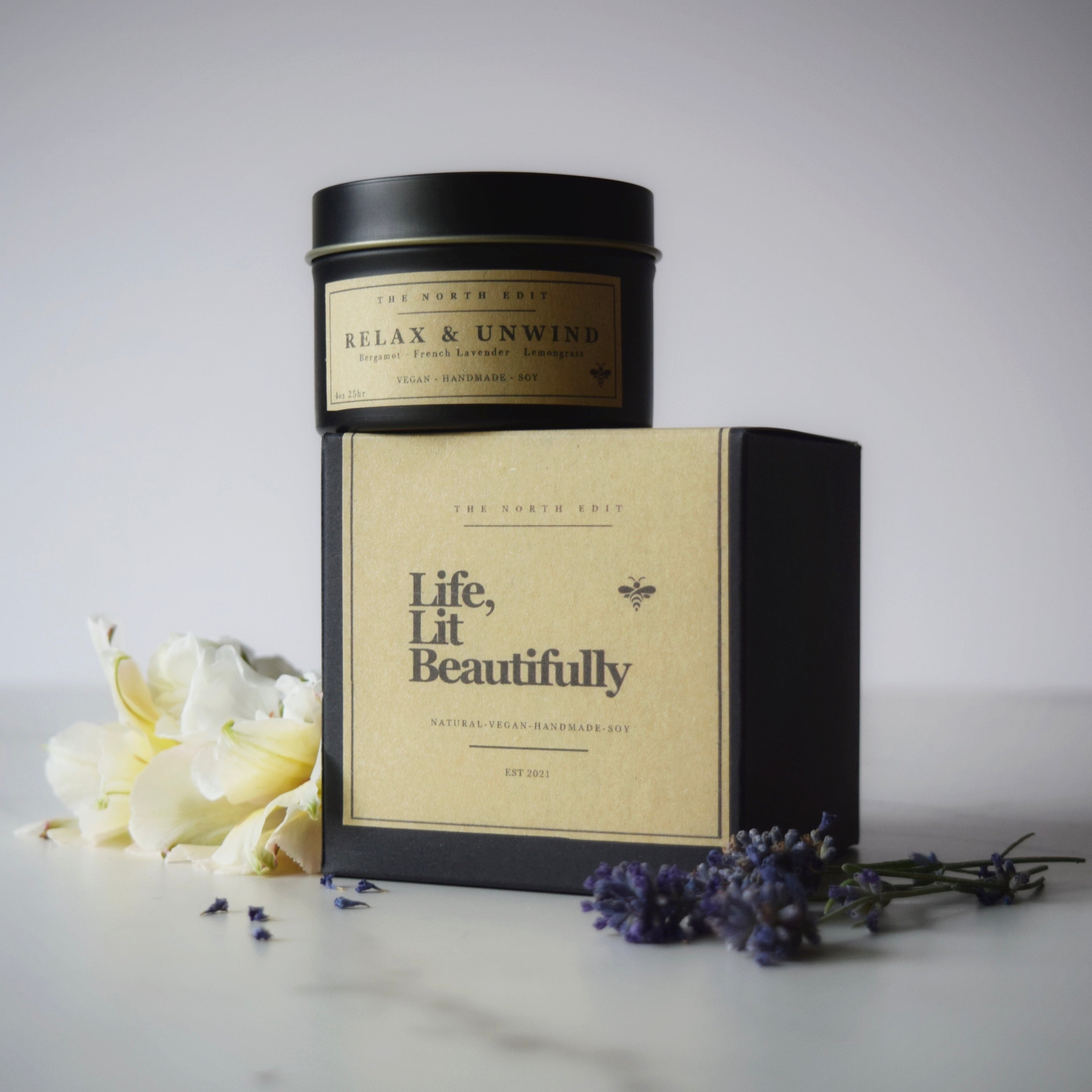 Relax & Unwind Aromatherapy Candle