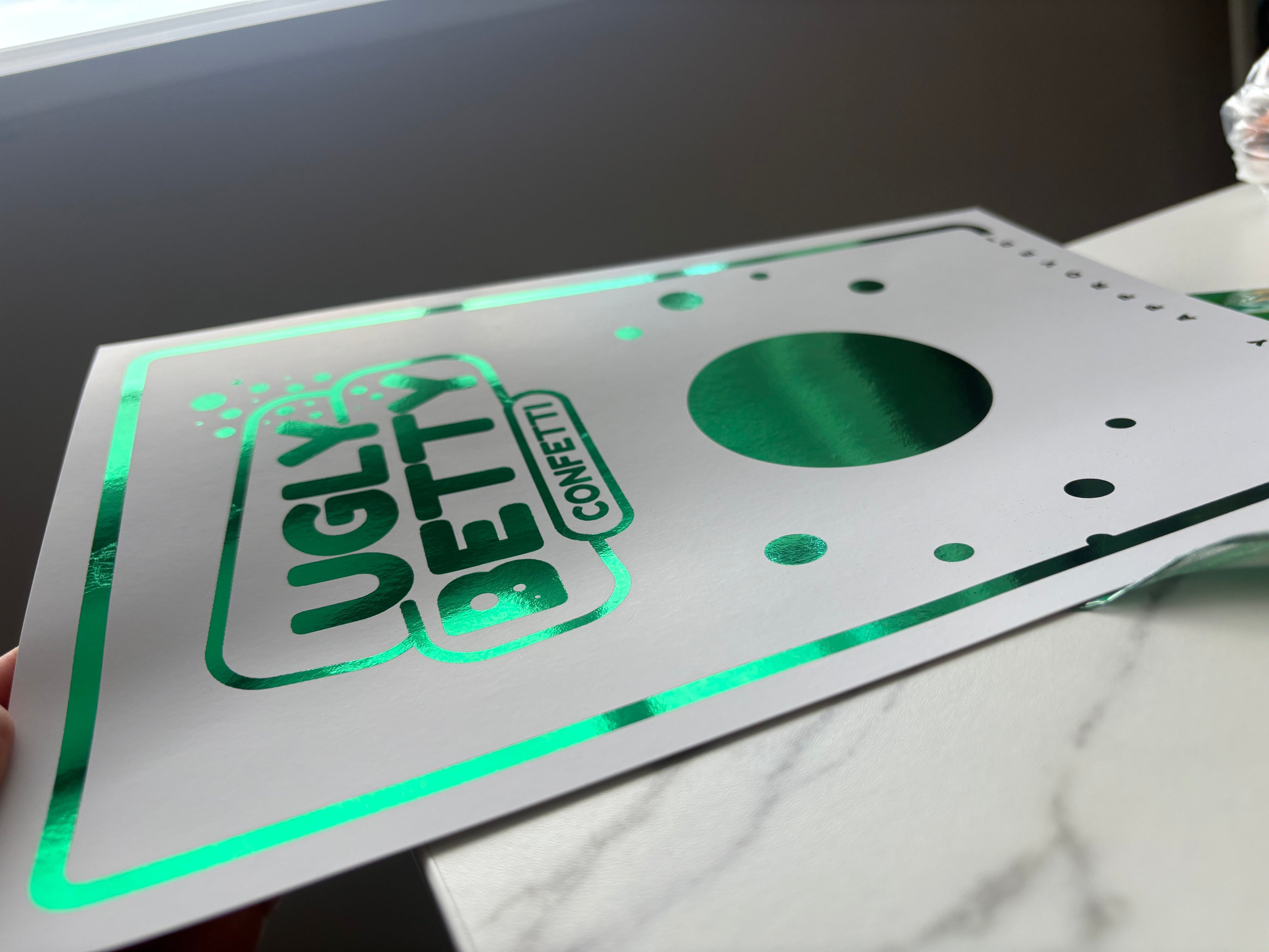 Racing Green (Dark Green) Toner reactive foil
