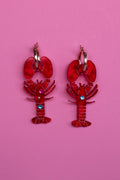 Lobster Hoop Earrings