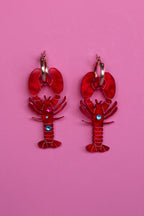 Lobster Hoop Earrings