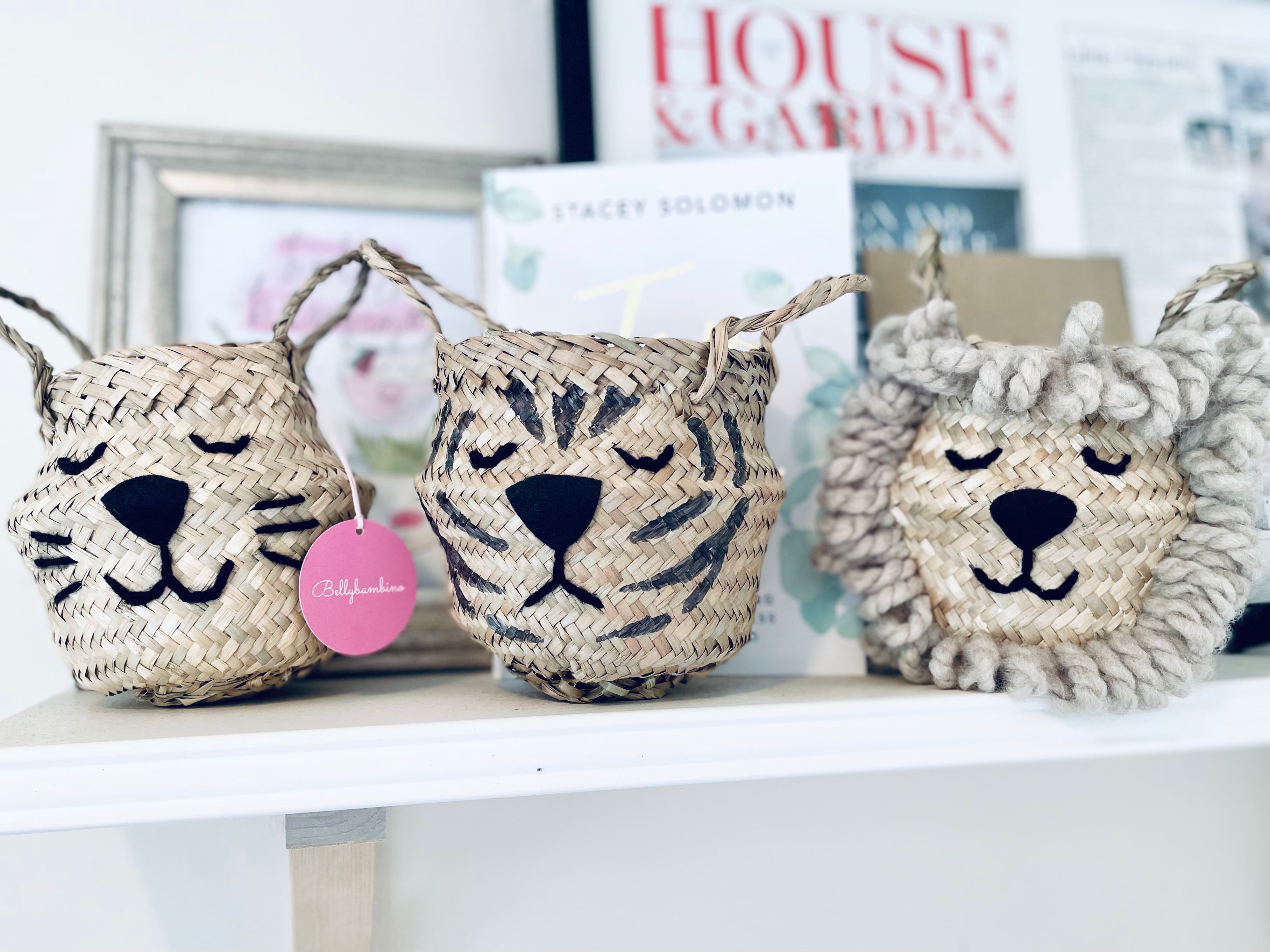 Natural Tiger Basket - Mini