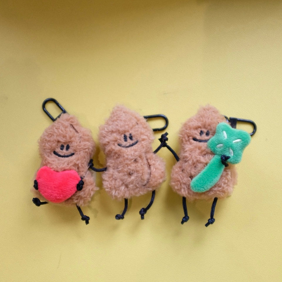 Fickle Plan | Mini Peanut Keychain