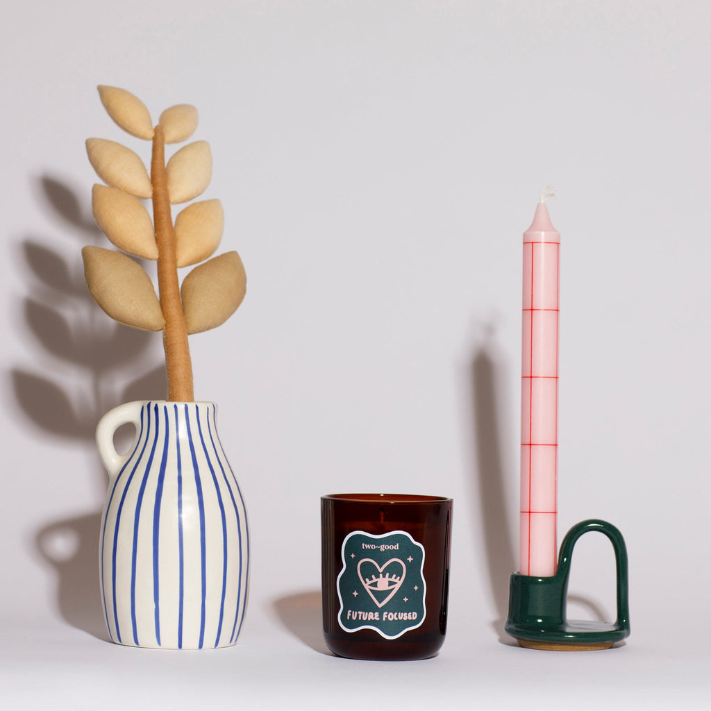 future focused soy wax scented candle