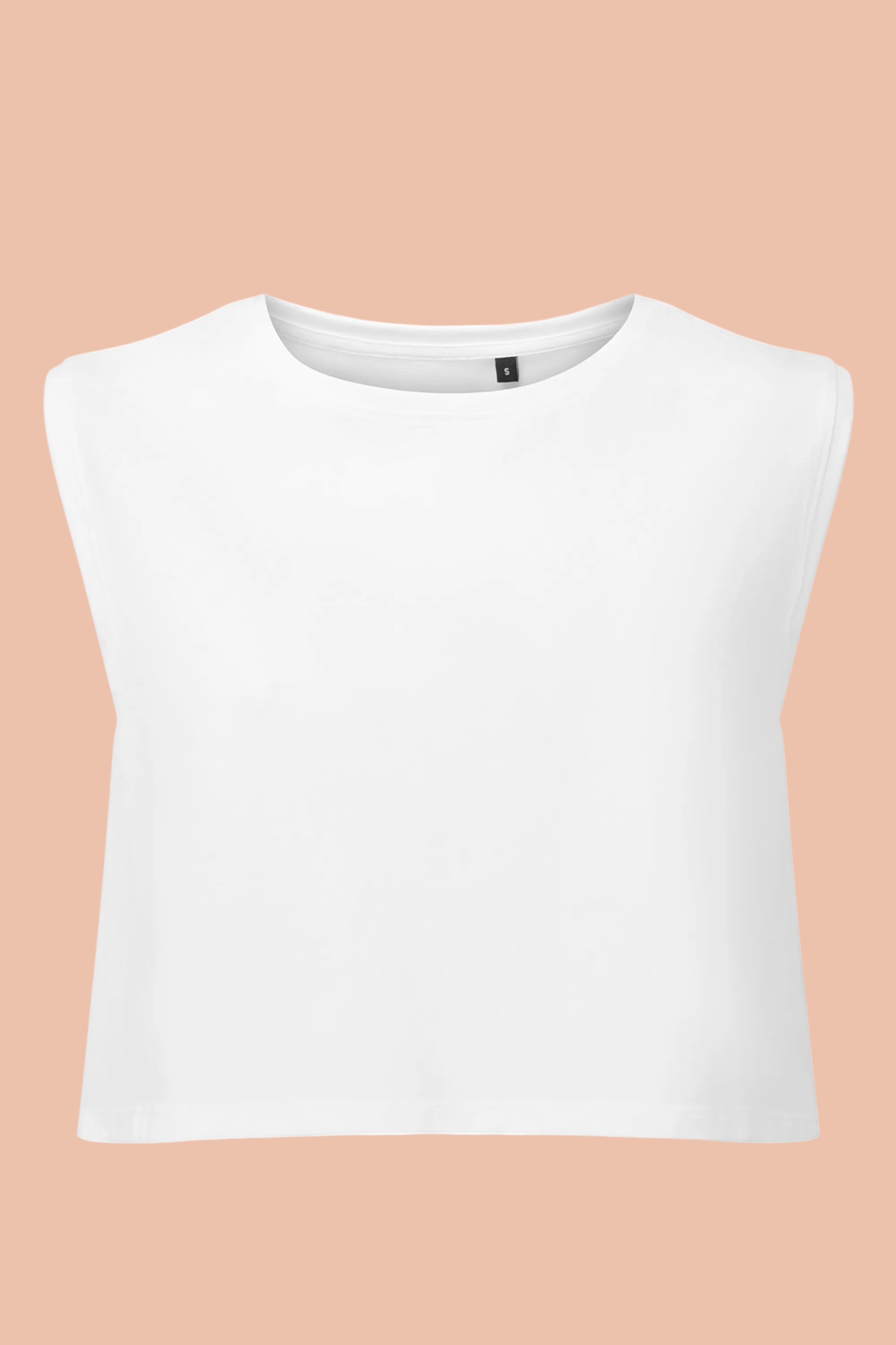 FLOW Organic Cotton Cropped Tank Top