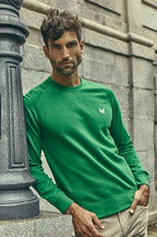 "The Rigger" Classic Sweater | Forest Green