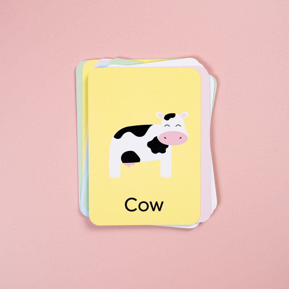 First Farm Animal Flash Cards