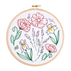 Fields of Provence Botanical Embroidery Kit for Beginners