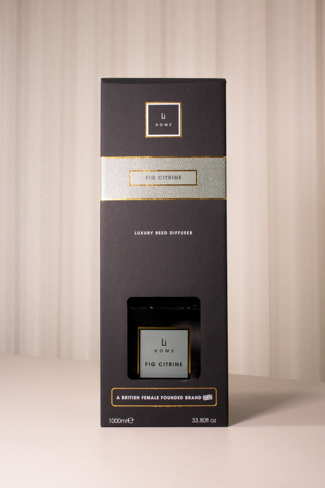 Luxury Square Diffuser - Fig Citrine