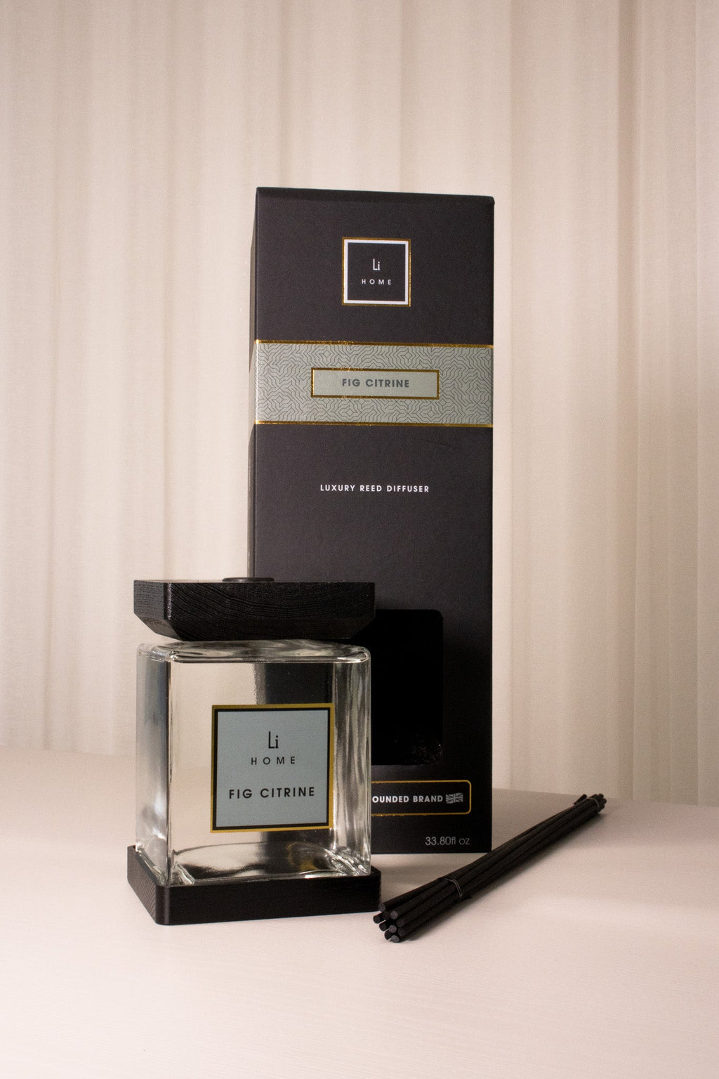 Luxury Square Diffuser - Fig Citrine