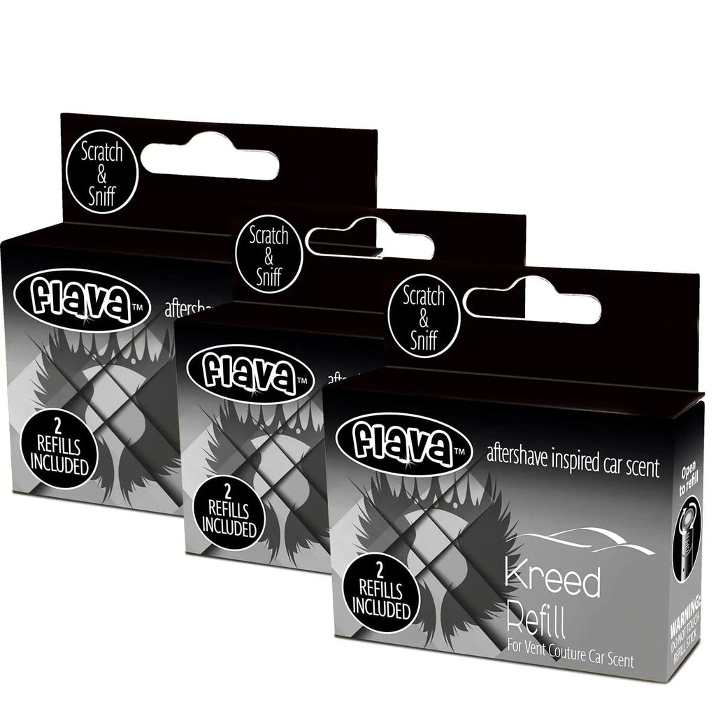 Flava Couture 2 Pack Refill Stick For Refillable Vent Car Air Fresheners - Kreed