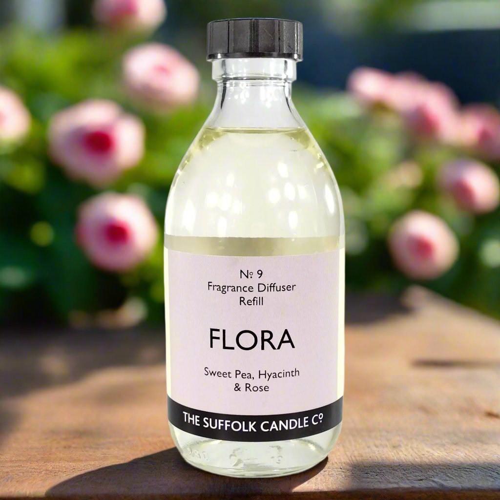 FLORA - Sweet Pea, Hyacinth and Rose - Diffuser oil refill - 250ml