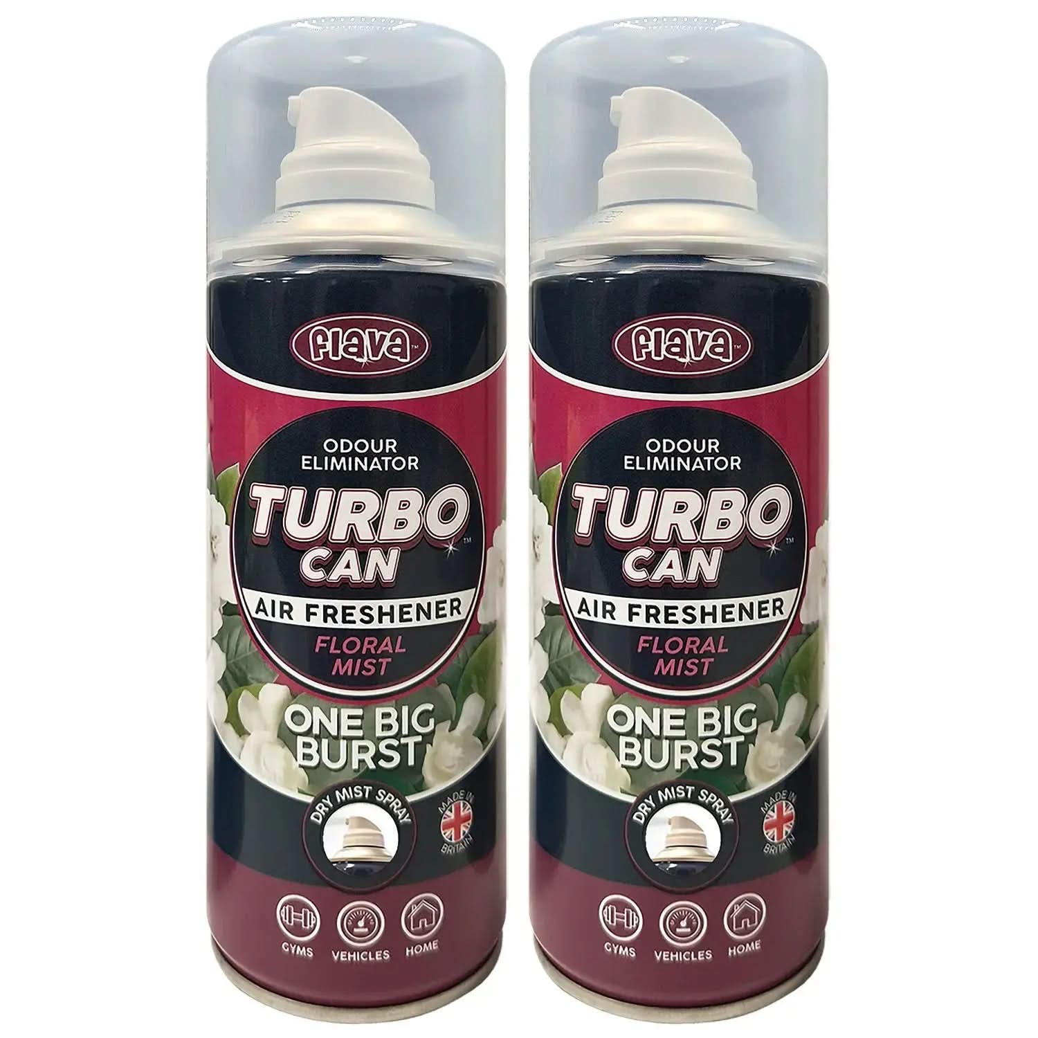 Flava Turbo Can Spray - Floral Mist