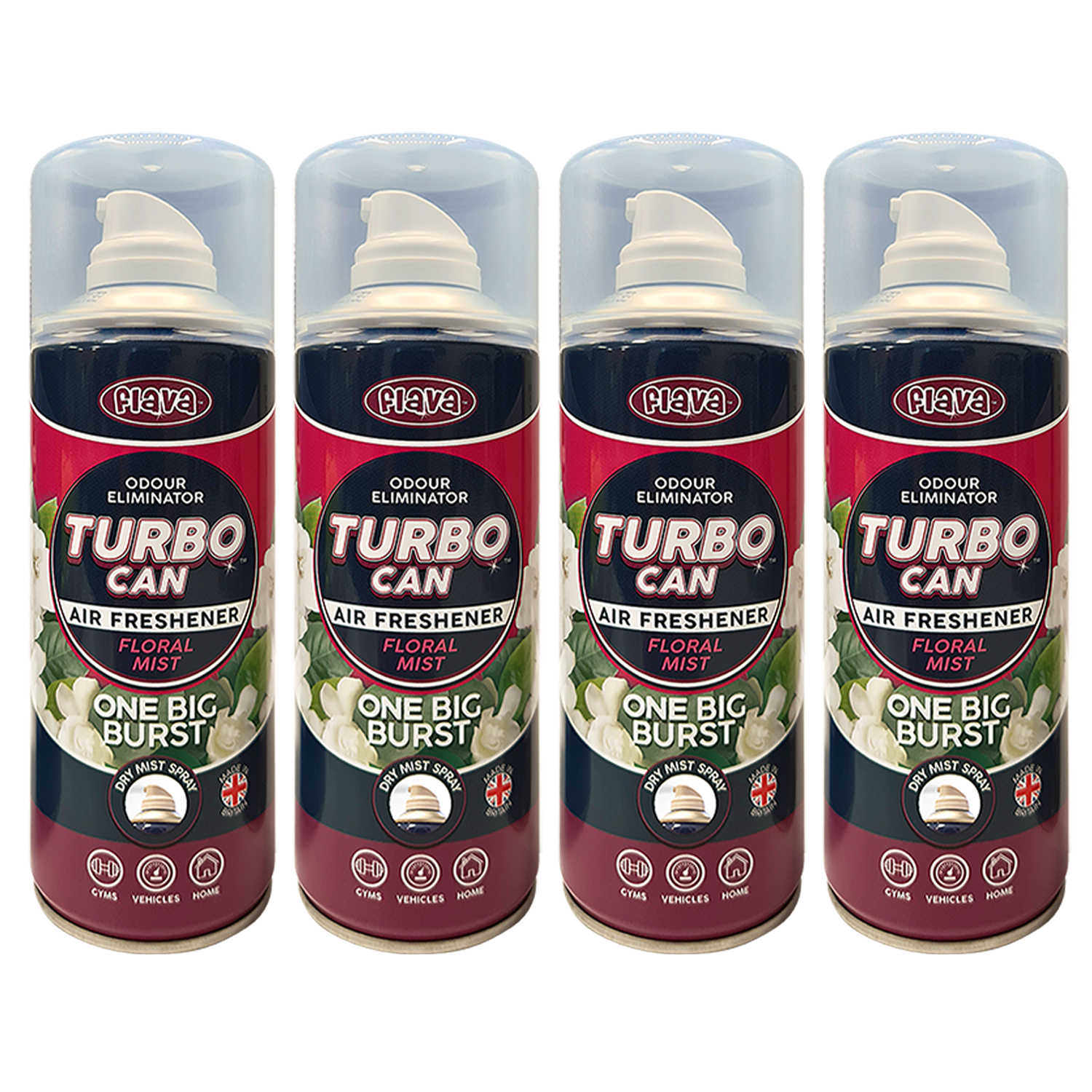 Flava Turbo Can Spray - Floral Mist