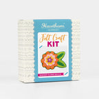 Margery Flower Felt Craft Brooch Kit for Beginners