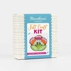 Marianne Flower Felt Craft Brooch Kit for Beginners