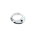 Fountain Ring – Sterling Silver 925 with Rubies or Cubic Zirconia