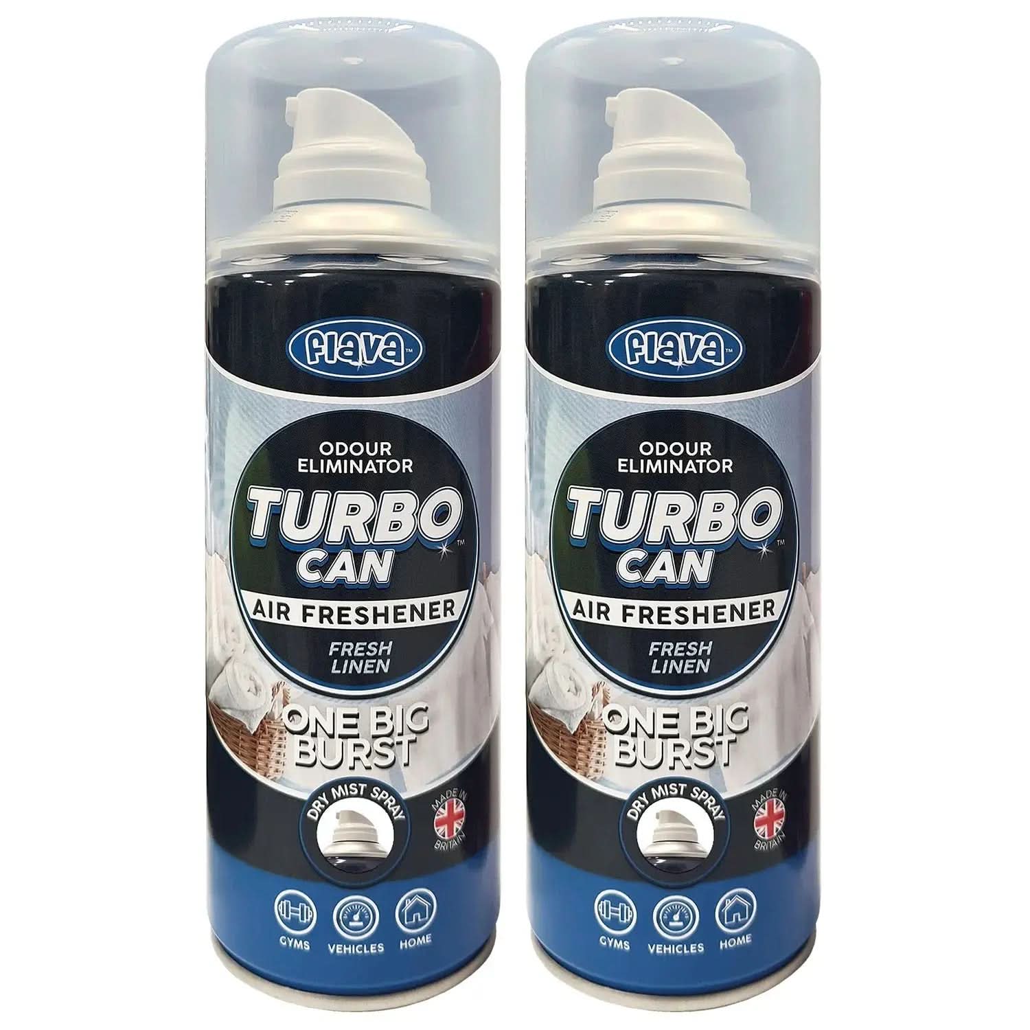 Flava Turbo Can Spray - Fresh Linen