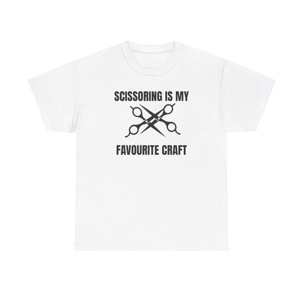 "Scissoring is my favourite craft" T-Shirt