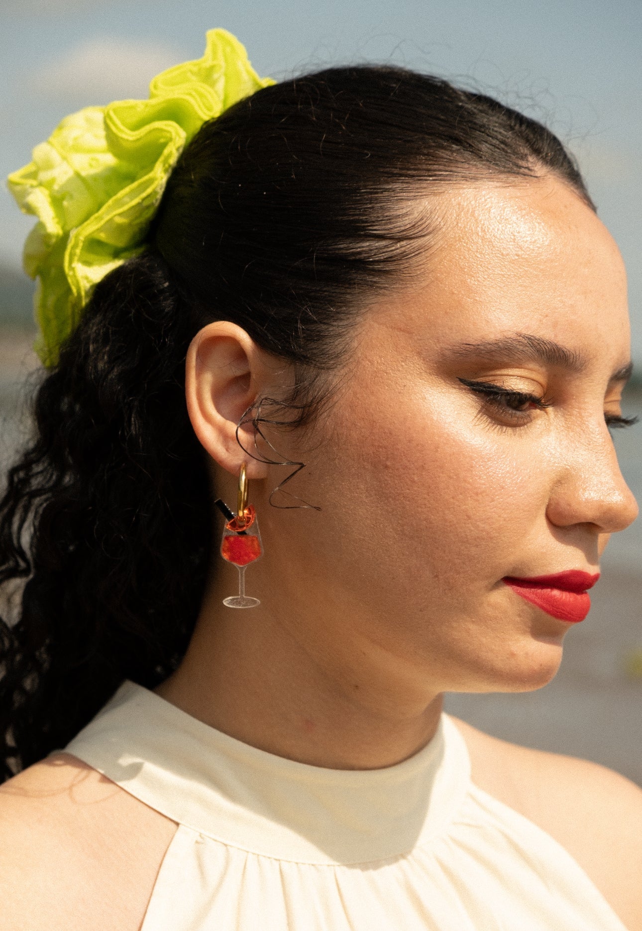 Chips & Spritz Hoop Earrings