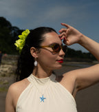 Blue Starfish Necklace
